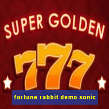 fortune rabbit demo sonic